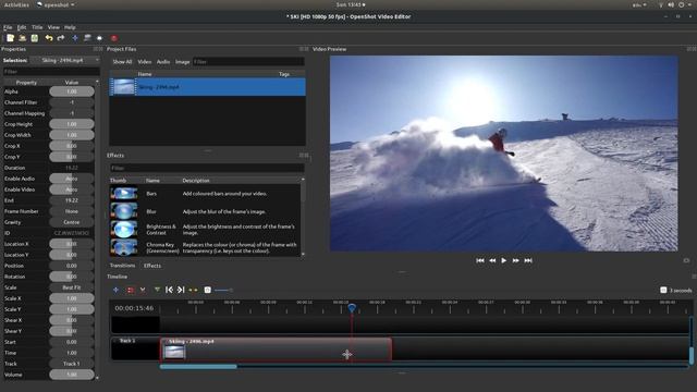 OpenShot: How To Add A Freeze Frame To Video Clips. смотреть онлайн