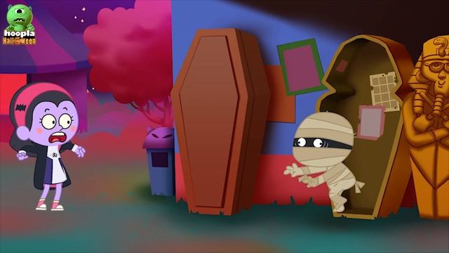 Five Scary Pumpkins Song + Halloween Songs For Kids By KidsCamp