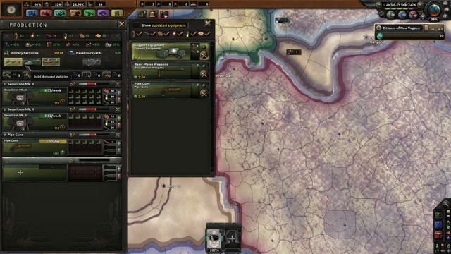 Hearts of Iron IV Old World Blues Mod: House's New Vegas смотреть онлайн