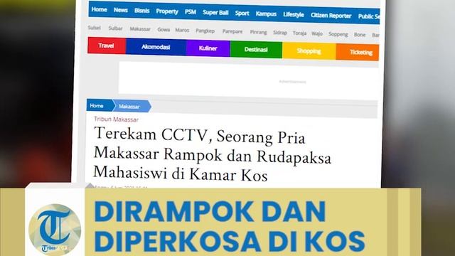 Detik-detik Mahasiswi di Makassar Dirampok dan Diperkosa di Kamar Kosnya, Korban Diancam Pakai Saja смотреть онлайн