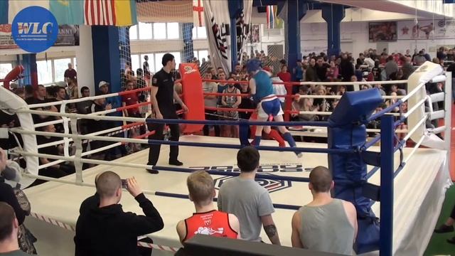 Тайский Бокс (Muay Thai) Сазоненко Сергей - Комогорцев Сергей (16.02.2020) смотреть онлайн