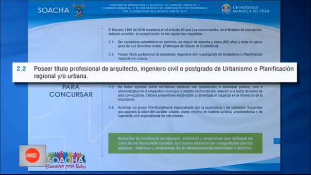 Curador de Soacha no tendría el título universitario que se requería para el cargo смотреть онлайн