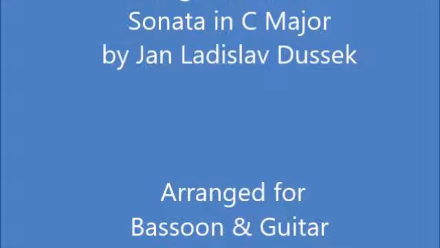 Allegro from the Sonata in C Major for Bassoon & Guitar смотреть онлайн