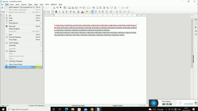 लिब्रे ऑफिस राइटर फूल प्रैक्टिकल विडियो ?|| Libre Office writer || Libre office ccc classes || ccc смотреть онлайн