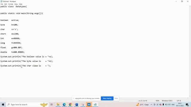Java Tutorial - part-8 || #java || #javatutorialforbeginners || #telugu ||#javaplacementcourse смотреть онлайн