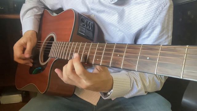Hotel California - Eagles | Acoustic Guitar (Second Solo) смотреть онлайн