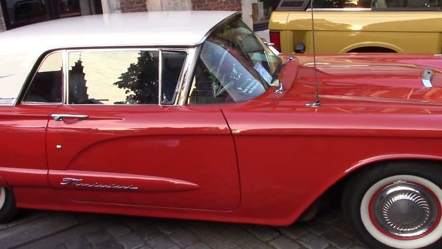 1959 Ford Thunderbird at Oldtimers@bree meeting смотреть онлайн