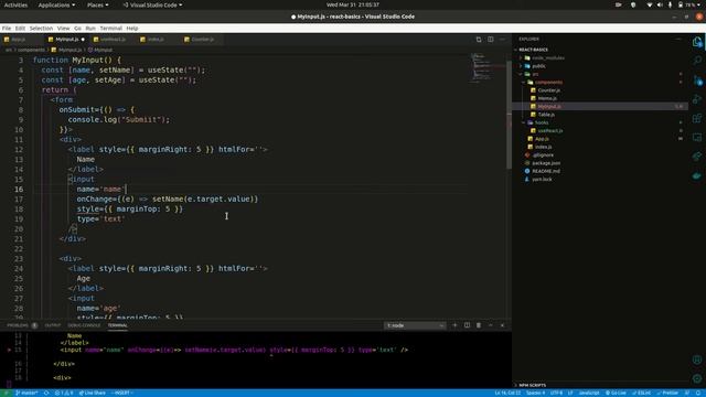 useReact , useInput | Custom hooks | React basics Tut#9 | Tamil смотреть онлайн