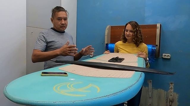 Как настроить положение вингфойла на доске. смотреть онлайн