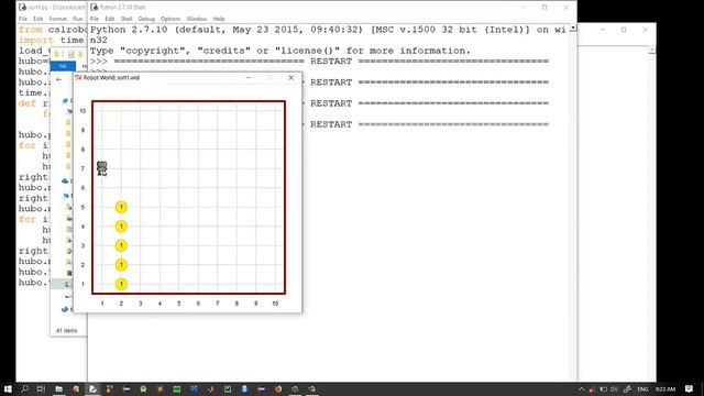 Python 2D robot load world смотреть онлайн