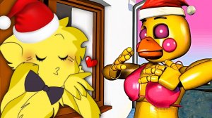 Новогодний Подарок Чики  ФНАФ Не Смейся Челлендж