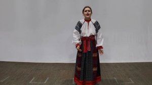 Недоводиева Анна -русская народная песня "Ваня" г.Октябрьский
