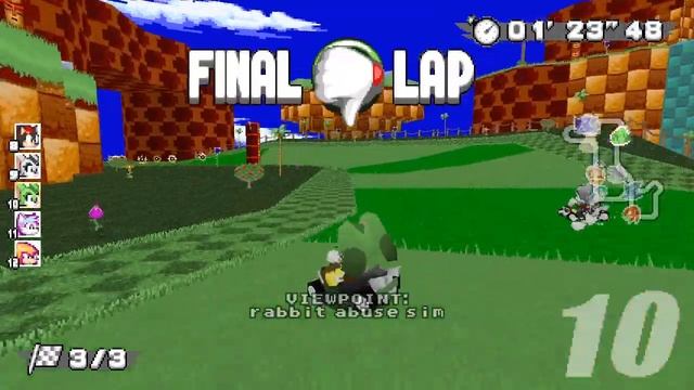 rabbit abuse simulator 5 (sonic robo blast 2 kart) смотреть онлайн