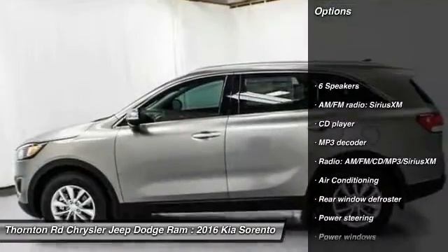 2016 Kia Sorento Lithia Springs GA 160107A смотреть онлайн
