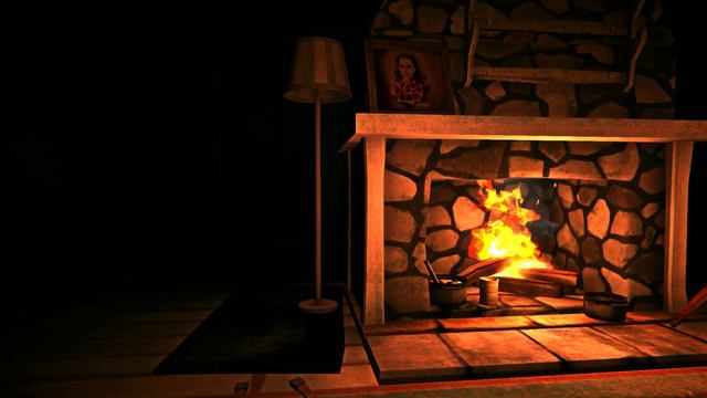 Wind, Fireplace, Blizzard Sounds for Relaxation (The Long Dark) смотреть онлайн