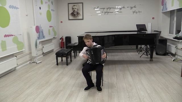 Ю.Гаврилин "Метелица" исполняет Бибенин Фёдор смотреть онлайн