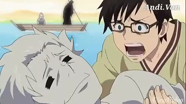 Аниме прикол (Синий экзорцист ) часть 1 смотреть онлайн