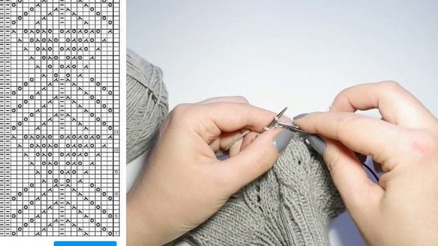 САМЫЙ КРАСИВЫЙ УЗОР. Японский узор в джемперах. МАСТЕР КЛАСС. Вязание спицами. #knitting #knit смотреть онлайн