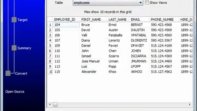 Import data from DBF file (dBase, FoxBase, FoxPro) to Oracle смотреть онлайн