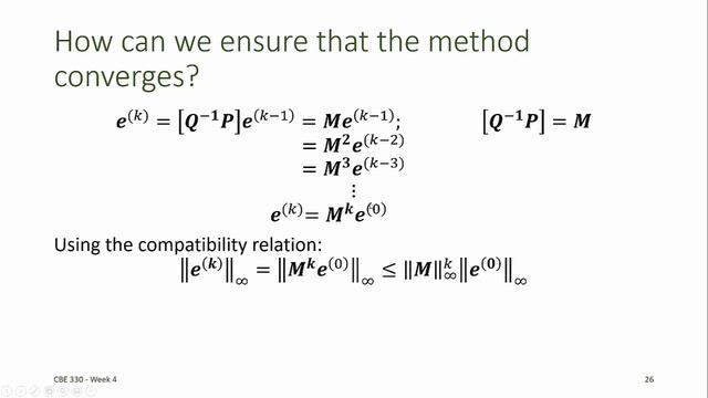 CBE 330 04 03 - Indirect methods for solving linear systems - Jacobi and Gauss-Seidel смотреть онлайн