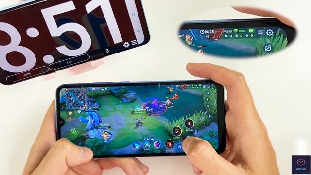 Xiaomi Redmi 10 C Test Game Arena Of Valor! Max Setting! Battery & Temperature! Game AOV