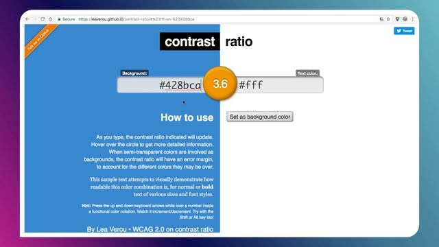 How to check for accessible colors -- A11ycasts #17 смотреть онлайн
