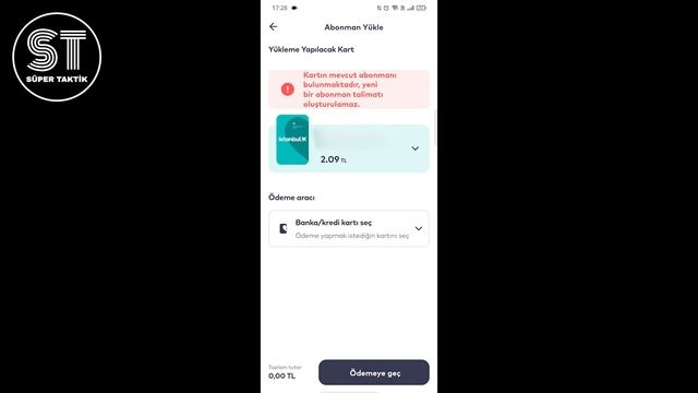 Abonman Nasıl Yapılır? İstanbulkart Abonman Yükleme (Adım Adım)