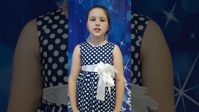 Волкова Алена, 10 лет. Б.Пастернак 'Звезда Рождества' смотреть онлайн