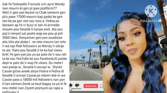 Fednaelle frape yo ankò...Wendy 40k Fedna 17k...pou kisa??? Rutshelle Florence Wender LEGAL gro koz смотреть онлайн