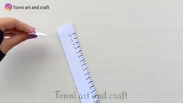 How to Make Paper Scale / Back to School / Origami craft with paper / Paper craft / DIY Paper Scale смотреть онлайн