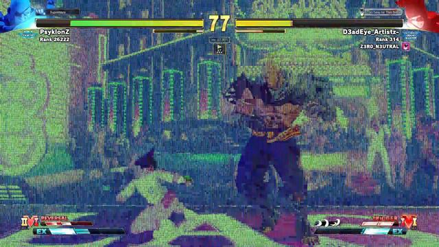 SFV Pixel Filter: PsyklonZ (Sagat) vs D3adEye_Artistz- (Juri) смотреть онлайн