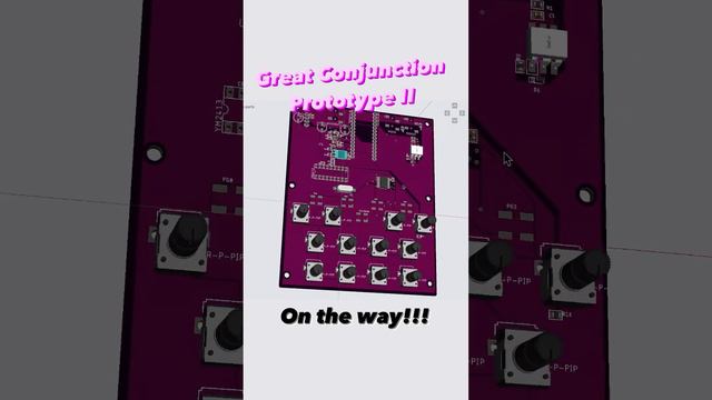 Prototype PCBs for rev 2 of the Great Conjunction FM fragment synth are on the way! смотреть онлайн