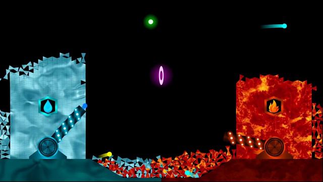 Castle Destruction 9 - Marble Race in Algodoo смотреть онлайн