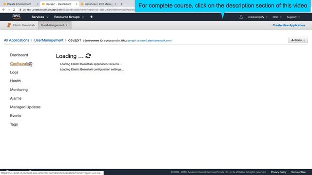 AWS Elastic Beanstalk - FirstSteps смотреть онлайн