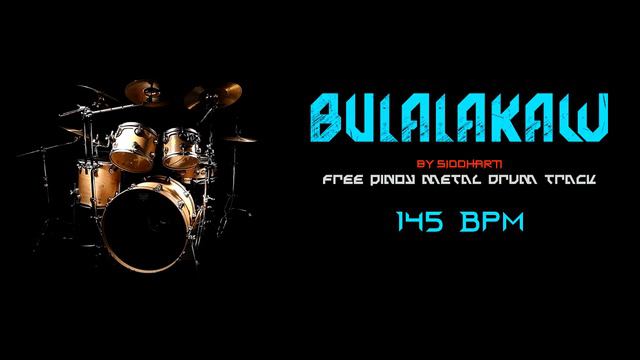BULALAKAW | Free pinoy metal drum track 145 BPM смотреть онлайн