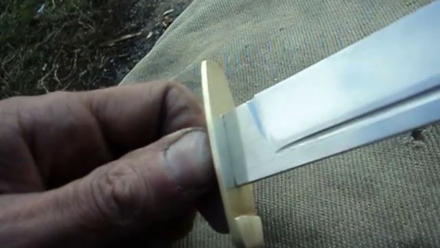 Гарда для финки из заначки латуни ВАП смотреть онлайн