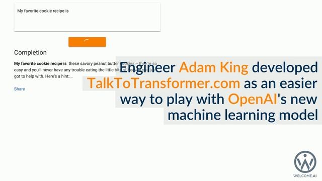 TalkToTransformer - OpenAI text generator available to the public смотреть онлайн