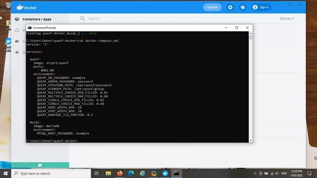 Installing queXF using Git and Docker смотреть онлайн