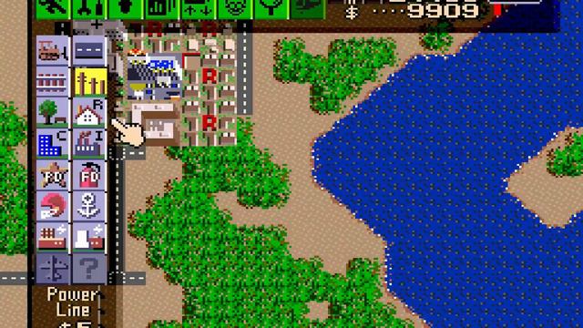 Sim City SNES Version