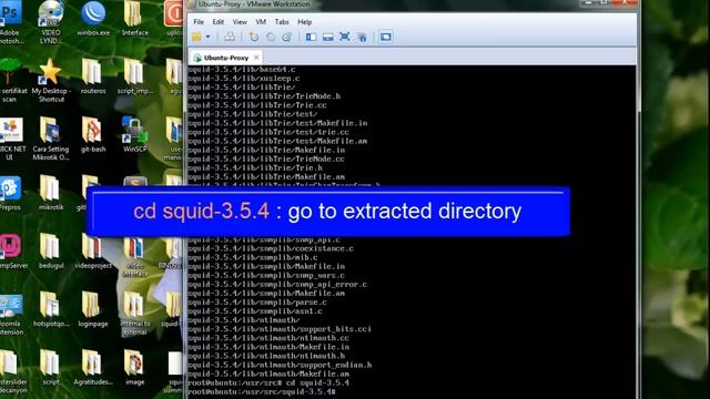 Installing Squid 3.5.4 Ubuntu Proxy Server on Windows using VMware смотреть онлайн