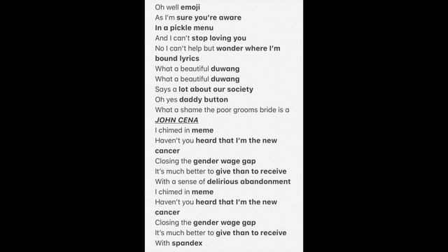 I Write Sins Not Tragedies but Using Google Autocomplete Results смотреть онлайн