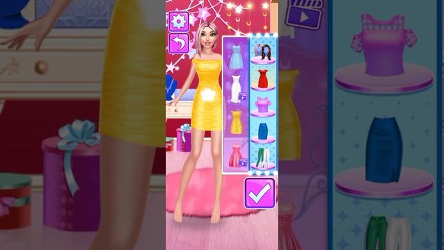 Trendy fashion doll game//fashion styles game//doll dressup game смотреть онлайн