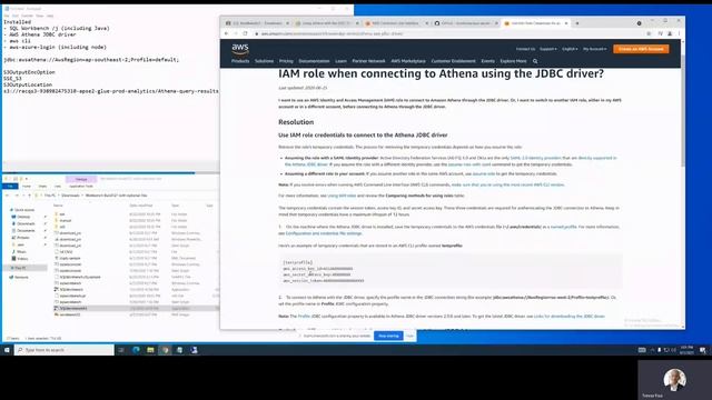 Connecting to AWS Athena from SQL Workbench J смотреть онлайн