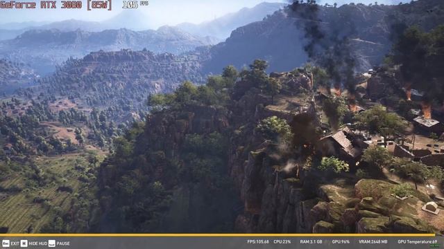 ? NVIDIA GeForce RTX 3080 [Laptop, 85W] - TC: Wildlands gameplay benchmarks (1080p) смотреть онлайн