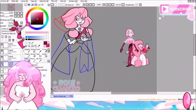 FUSION: Morganite + Rhodonite's Pearl = Pink Petalite | Rose Cuarzo смотреть онлайн