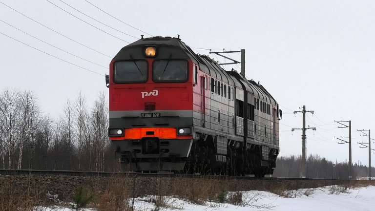 Гибрид 2ТЭ116У-0291 А/0290 А следует резервом