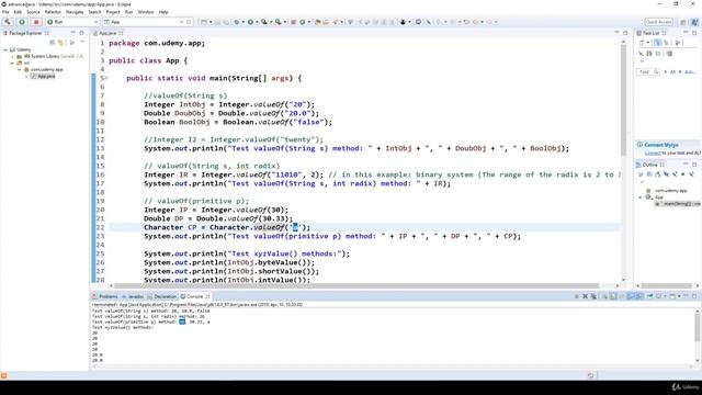 7# Wrapper classes main methods| Java Programming: Step by Step from A to Z смотреть онлайн