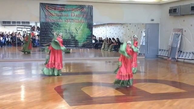 ШВТ "Зейнаб".International Oriental Dance Festival "SUNDAL"."Нубия". 1--е место. смотреть онлайн