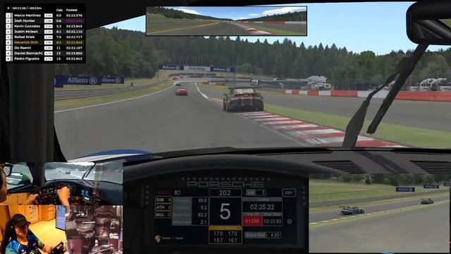 IRacing 22S2 Porsche 992 Cup @ SPA Race Fight For P5