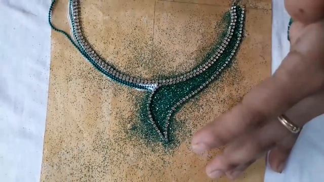 (DIY)HOW TO MAKE BEAUTIFUL NECKLACE//HANDMADE JEWELLERY//HOORIYA STYLE